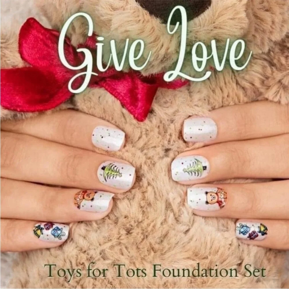 *Retired* Color Street: Give Love Christmas Holiday Winter Tree Presents Toys